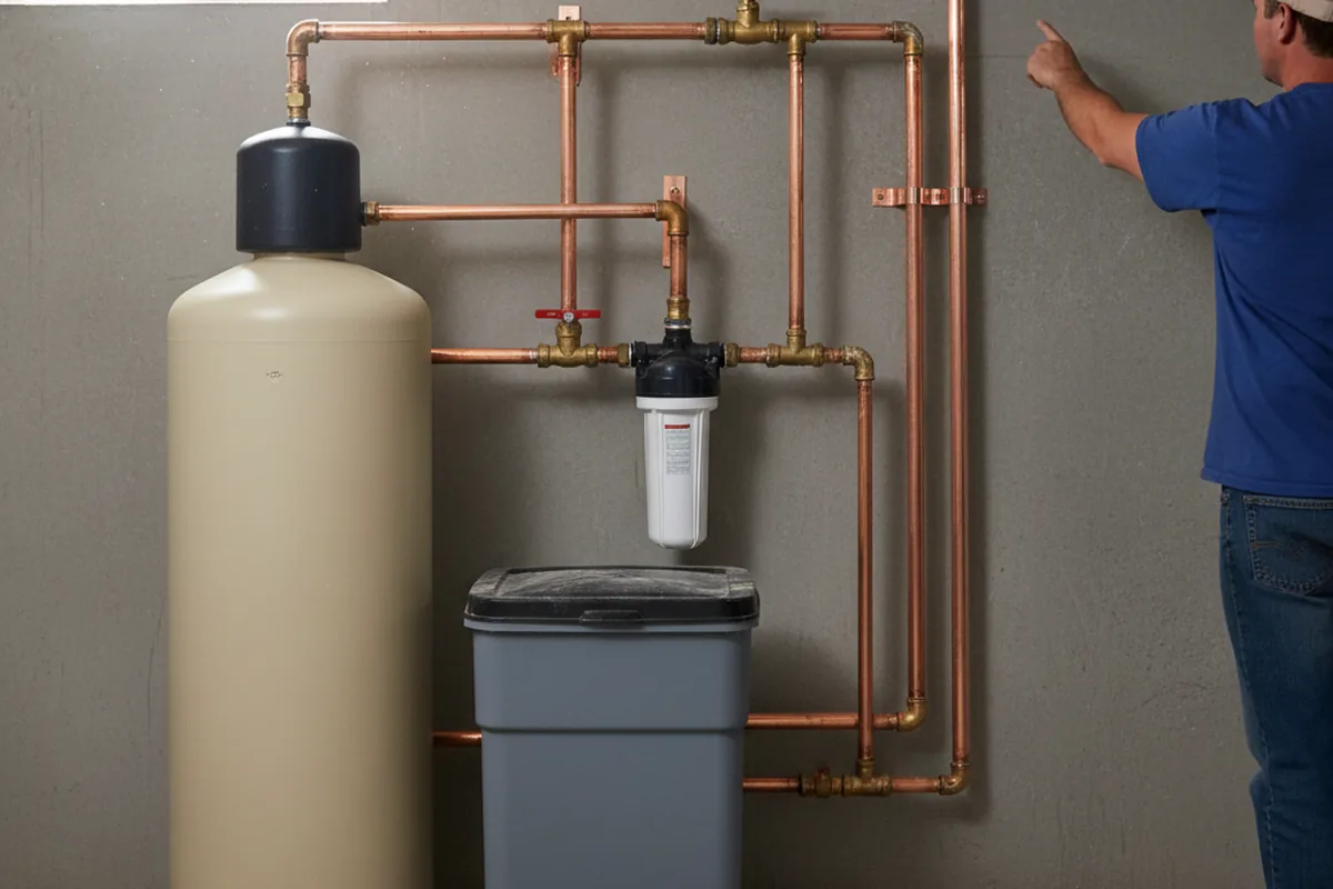 Whole-house water treatment system installed in Kennedale